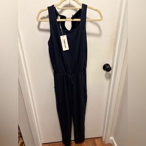 Navy Blue Jumpsuit